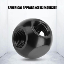 Brass T-Type Coolant Fitting Spherical 24mm