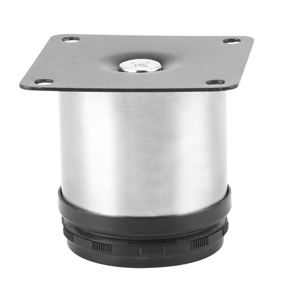 Durable Stainless Steel Furniture Feet 50*60Mm Round Adjustable For Cabinets 6921392945158