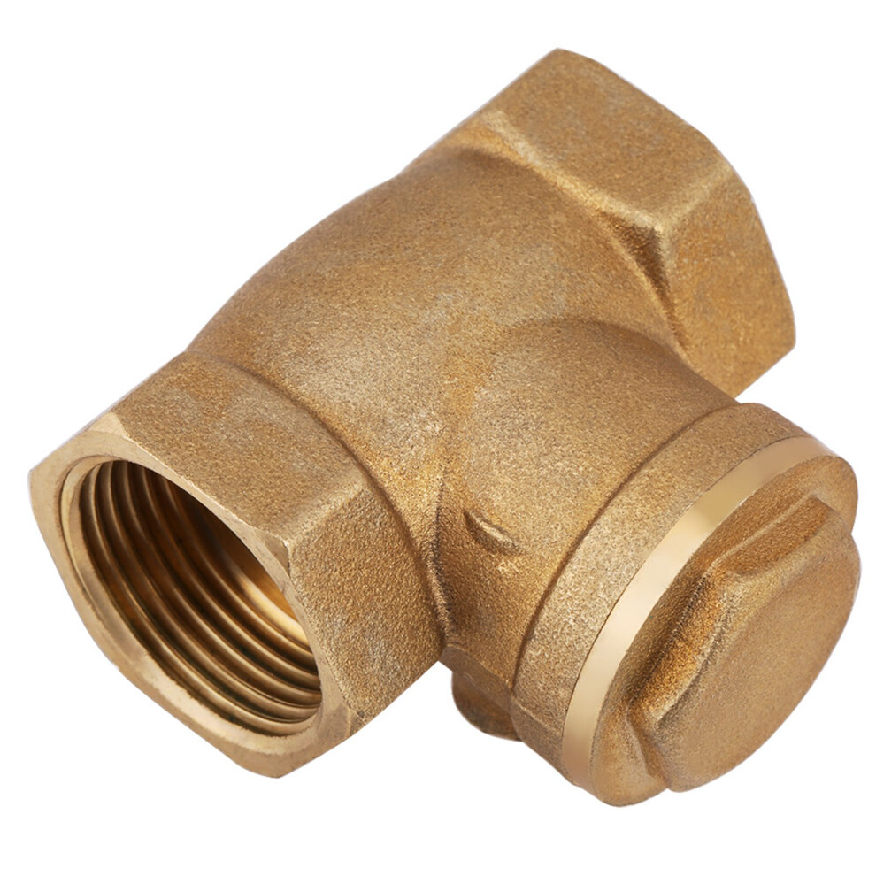 High-Quality Brass Dn20 Check Valve 232Psi Female Thread Non-Return Backflow 5031392945353