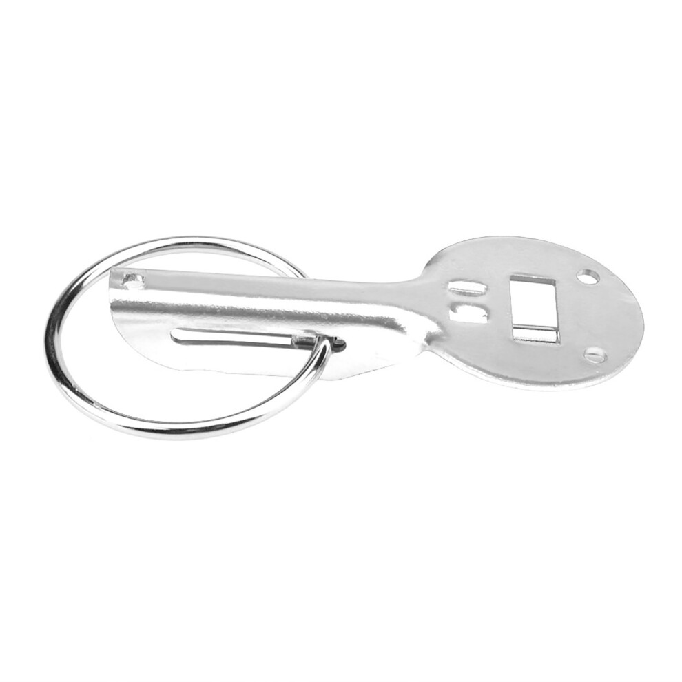 Racing Bonnet Lock Kit Universal Pin Silver 7293282078413