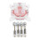 GPU Water Cooling Block 40mm Red Copper 6