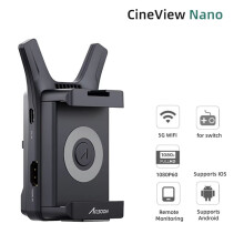 Accsoon Cineview  150m Range Wireless Video Transmitter 60ms Latency 5GHz Wifi for Android IOS Devices DSLR/RS2 Camera