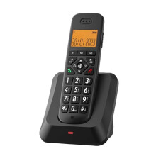 D1011Cordless Phone with LCDDisplay,LargeButton Digital Cordless Phone EasyUse Landline Phone for Businessand Home(US),A