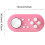 Wireless Controller for &Lite&OLED, Windows, Android and MacOS with LED Lights 6