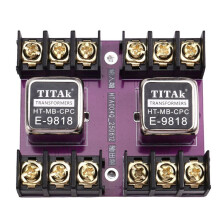 TITAK E-9818 Permalloy Audio Signal Transformer Balanced and Unbalanced Conversion Audio Isolator 600:600 20Hz-20KHz