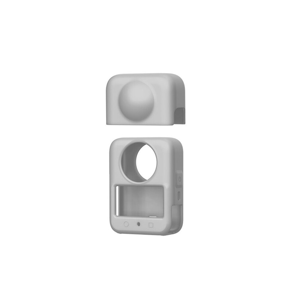 Silicone Case For Osmo 360 Protective Case With Lens Protective Case Action Camera Protect Accessories Grey 4714075659501