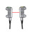 BX-TR100N Photoelectric Sensor   Ultra-Thin Diffuse Reflective Detection 2000mm Stainless Steel Shell 1
