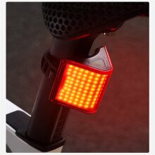 WEST BIKING Bicycle Tail Light High Visibility Triangle Wide Angle Brake Sensing Rear Light