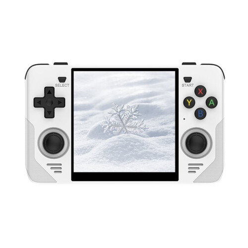 RGB30 Retro Handheld Game Console 4 Inch IPS Screen Built-in WIFI Open-Source Game Pad Support Multiple Emulator White 1