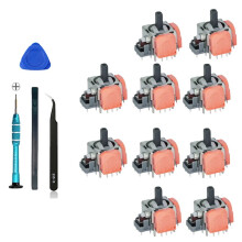 10PCS 2nd Gen Angle TMR Hall Joystick for PS5 Gamepad TMR Electromagnetic Joystick Tunnel Magnetic Resistance Joystick