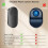 Versatile Wireless Camera Remote Control with Zoom, Front/Rear  for  & Android, Ideal for TikTok & Video 2