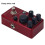 2025 Version Electric Guitar and Bass Compressor Pedal Multifunctional Studio Universal CPB Optical Compressor Wine Red 5