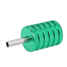 35mm Aluminum Tattoo Machine Handle Grip, Adjustable, Green