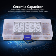 450Pcs Multi-Layer Ceramic Capacitor Assortment Kit 10pF-100nF 50V