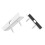 Tablet Wall Mount Fixed By Adhesive or Screw Adhesive Tablet Stand for //E-Reader White 2
