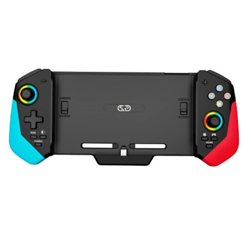 For / Oled in- Game Controller with Vibration 6-Axis Gyroscope Handle Stand Function Game Disc Storage 1