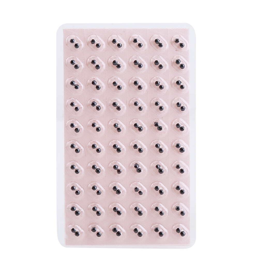600pcs Acupuncture Ear Stickers for Therapy, Plant Bean & Fabric