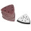 Oscillating Multi Tool Sanding Pad 61pcs 90mm 6 Holes Triangle with Sand Paper 2