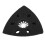 Oscillating Multi Tool Sanding Pad 61pcs 90mm 6 Holes Triangle with Sand Paper 8