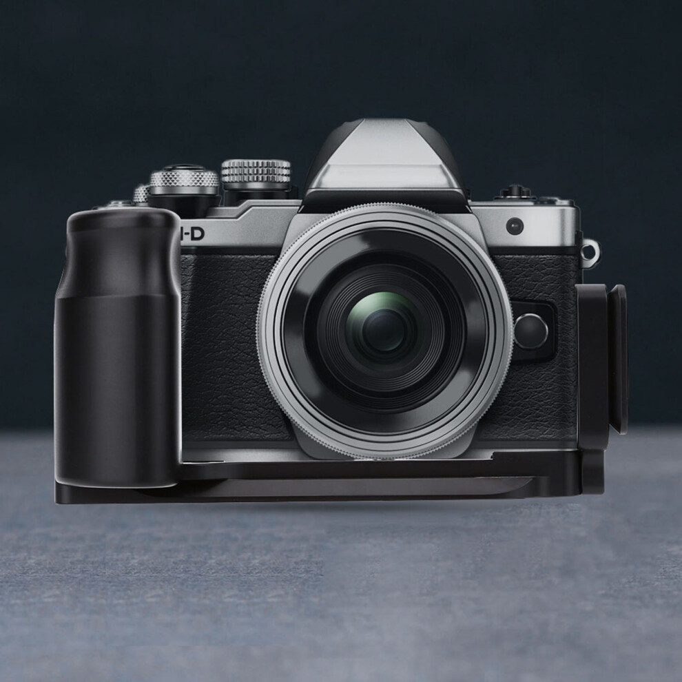 L-Shaped Vertical Quick Release Plate Bracket For Olympus Cameras, Black 8771392807400