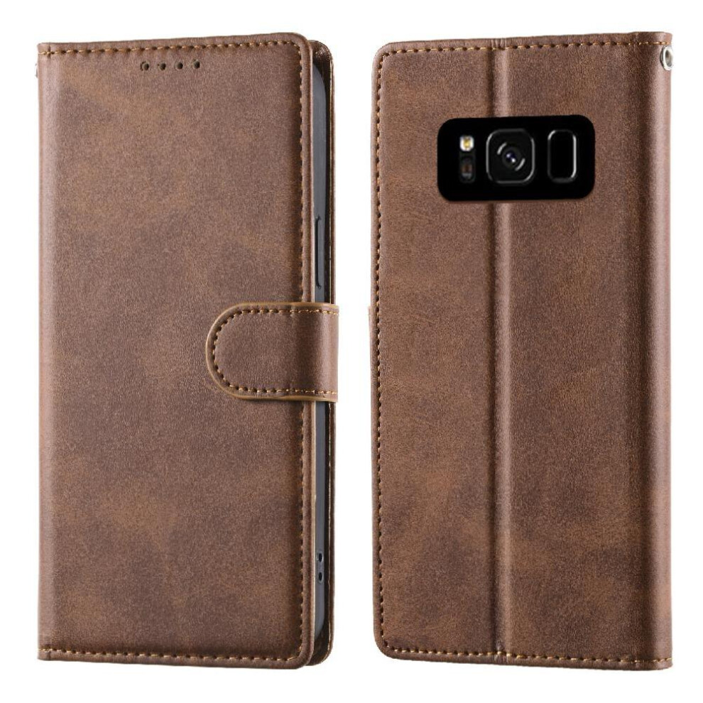 () Flip Case For Samsung Galaxy S8 Leather Case Card Slots Wallet 764563251728