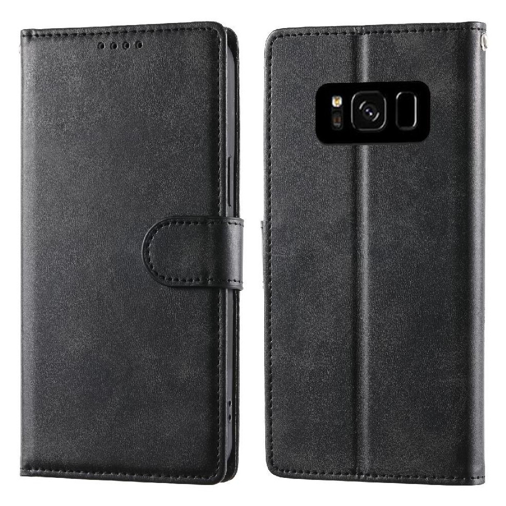 () Flip Case For Samsung Galaxy S8 Leather Case Card Slots Wallet 764563251704
