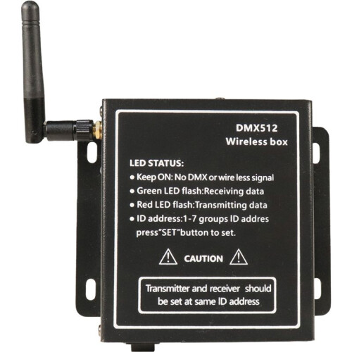 DMX512 Battery Wireless Controller Transmitter for 2.4G DMX Controller for Stage Par Light DJ Disco Bar Light EU Plug