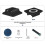 38mm Quick Release Cold Shoe Mount for Arca Easy Installation Durable Camera Accessory with 1/4inch Screw 7