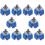 10PCS TMR Electromagnetic Hall Effect Joystick for PS5 Controller 3D Analog Stick Replacement Repair Parts 1