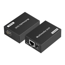 -Compatible Network Cable Extender 200 Meters 1080p HD Audio and Video to RJ45 Network Transmitter US Plug