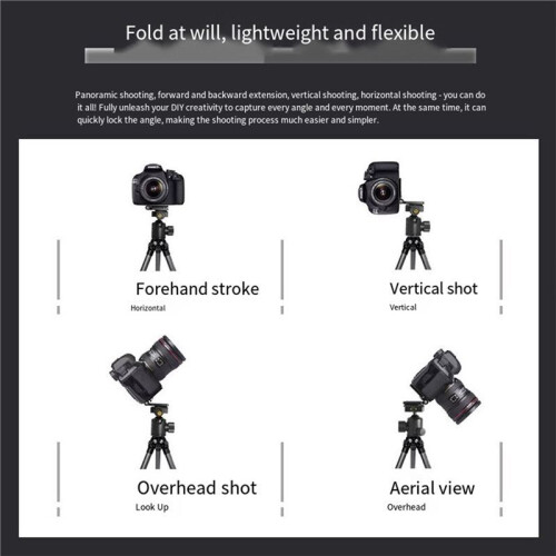 Folding Quick Release QR Plate Right Angle Flip for DSLR Camera Horizontal/Vertical Shooting Mount Tripod Video Bracket 2