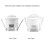 240V Infrared Motion Sensor Switch for Ceiling Lights Adjustable Reliable 6