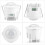 240V Infrared Motion Sensor Switch for Ceiling Lights Adjustable Reliable 3