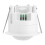 240V Infrared Motion Sensor Switch for Ceiling Lights Adjustable Reliable 8