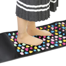 Reflexology Foot Massager Mat - Toxin Removal, Pain Relief, 173*35cm