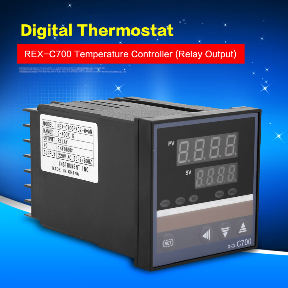 REX-C700 0-400C Temperature Regulator 220V