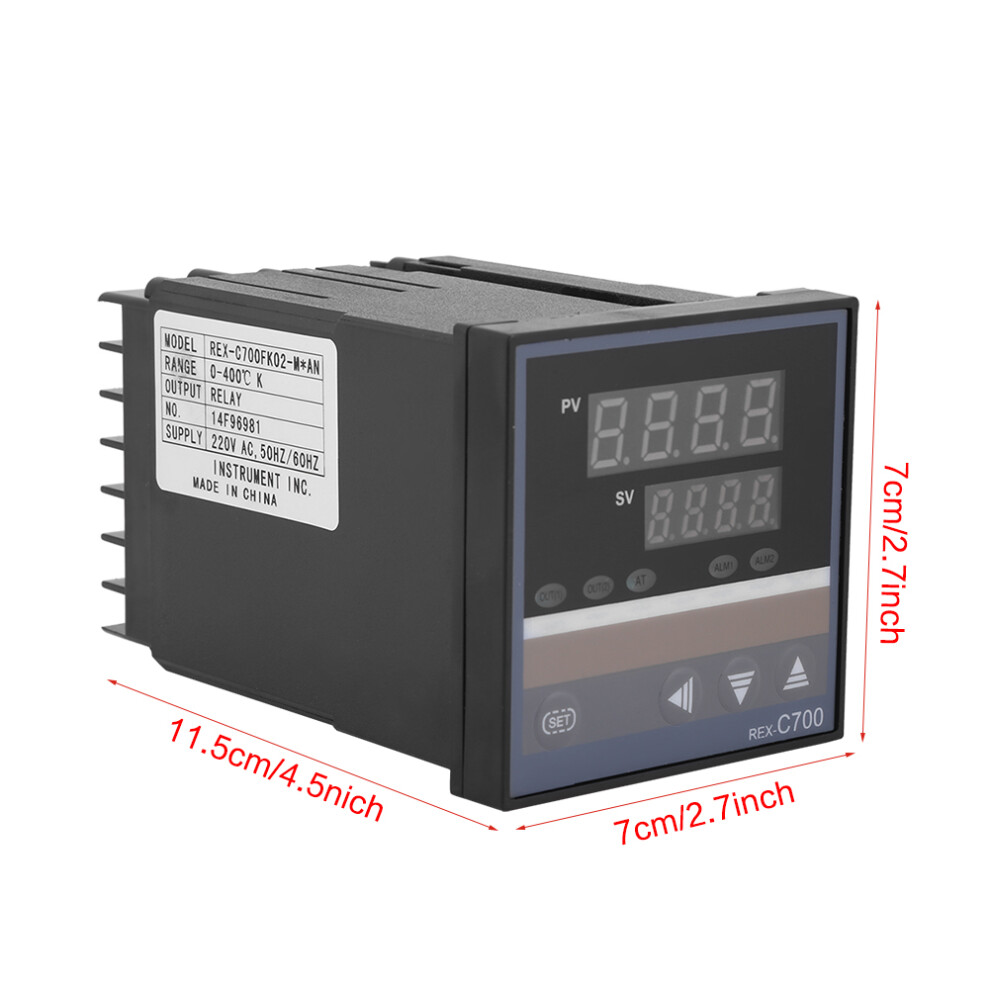 Digital Thermostat Controller REX-C700 0-400C