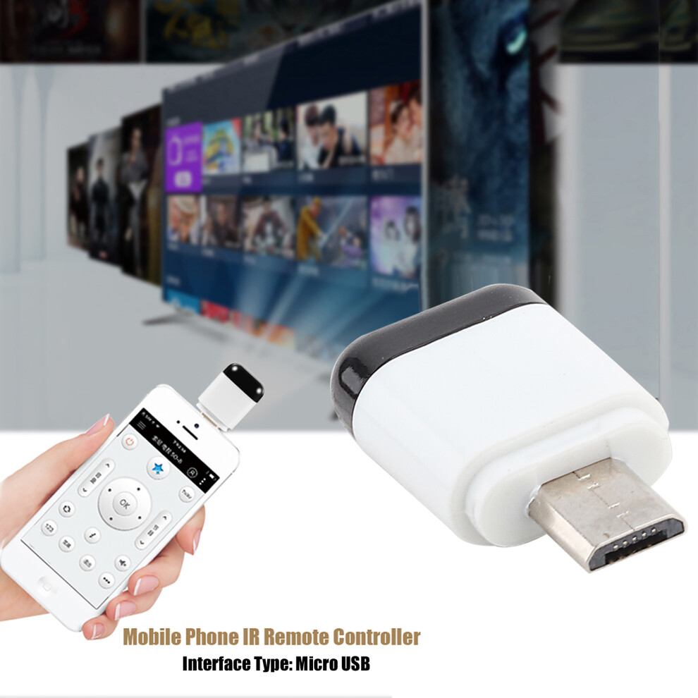 Universal Ir Remote Controller For Android, Micro Usb, 8-10M Range 7891392950973