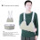 Multi-Function Adult Arm Sling for Shoulder Support, Adjustable & Washable 7