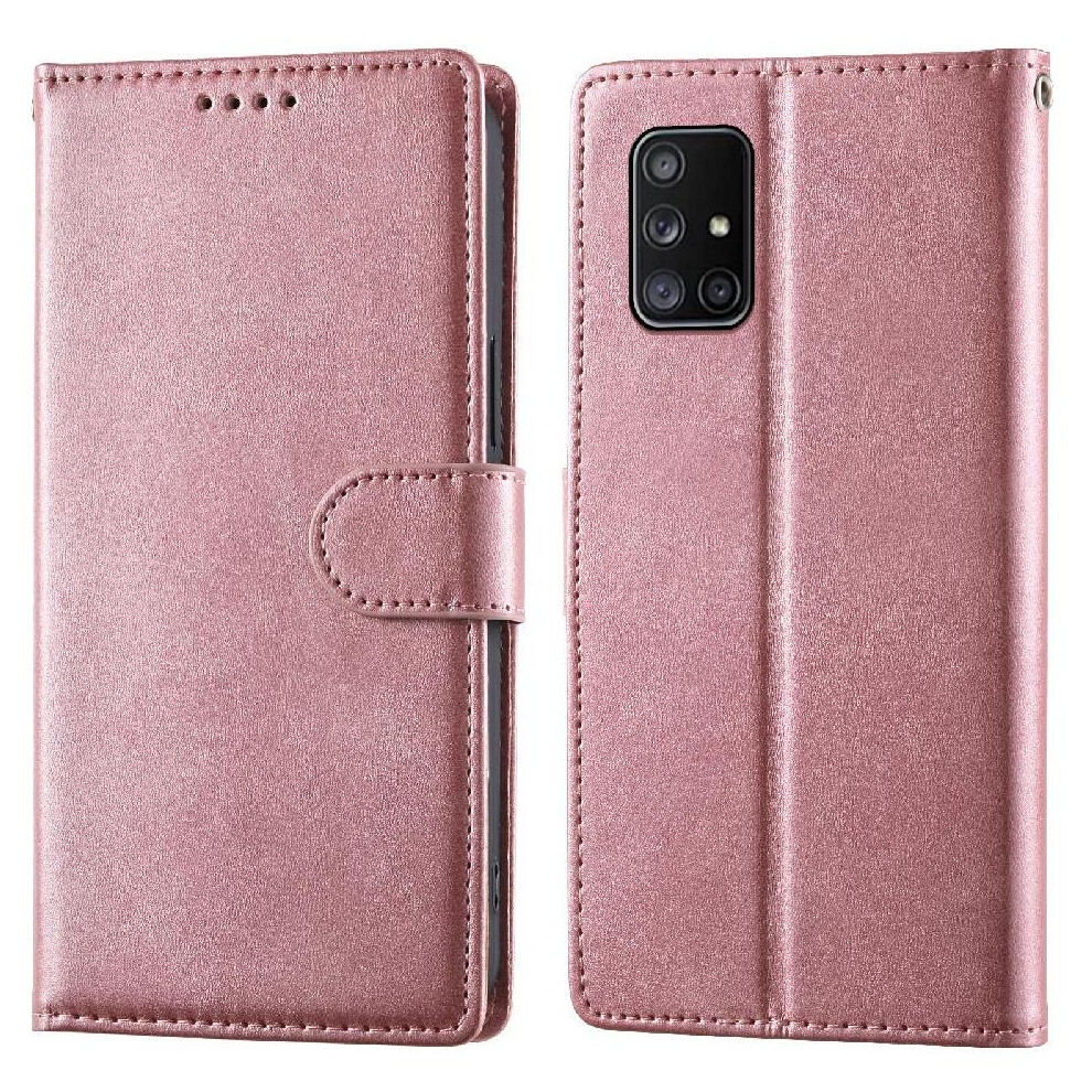 () Flip Case For Samsung Galaxy A71 4G Wallet Card Slots Leather Case 764563251940