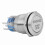 12V White LED Car Engine Start Stop Button Stainless Steel 19mm Diameter 3