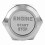 12V White LED Car Engine Start Stop Button Stainless Steel 19mm Diameter 5
