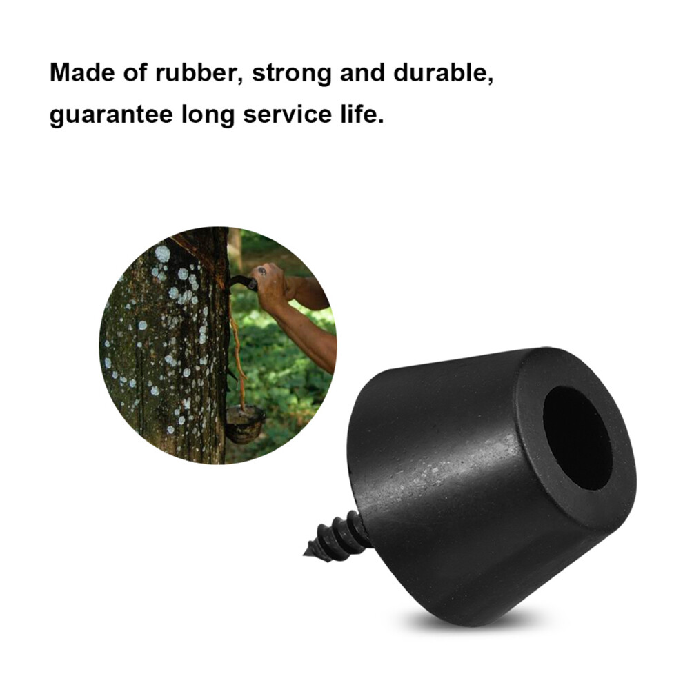 Rubber Isolation Feet 30X20mm 4 Pair Screws Inc 7340572628510