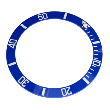 Ceramic Bezel Insert Loop Replacement for Watch Blue Colour Durable Material