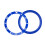 Ceramic Bezel Insert Loop Replacement for Watch Blue Colour Durable Material 4