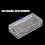 ABS Plastic Enclosure for Raspberry Pi Zero W / 1.3 Clear Protective Shell 7