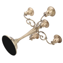 5 Arm Alloy Candelabra UK Bronze
