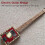 Cigarbox Electric Guitar Bridge Black 3-String Replacement Durable Parts 7