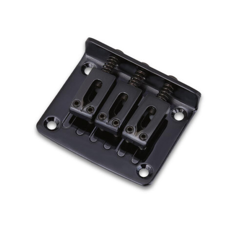 Cigarbox Electric Guitar Bridge Black 3-String Replacement Durable Parts 2