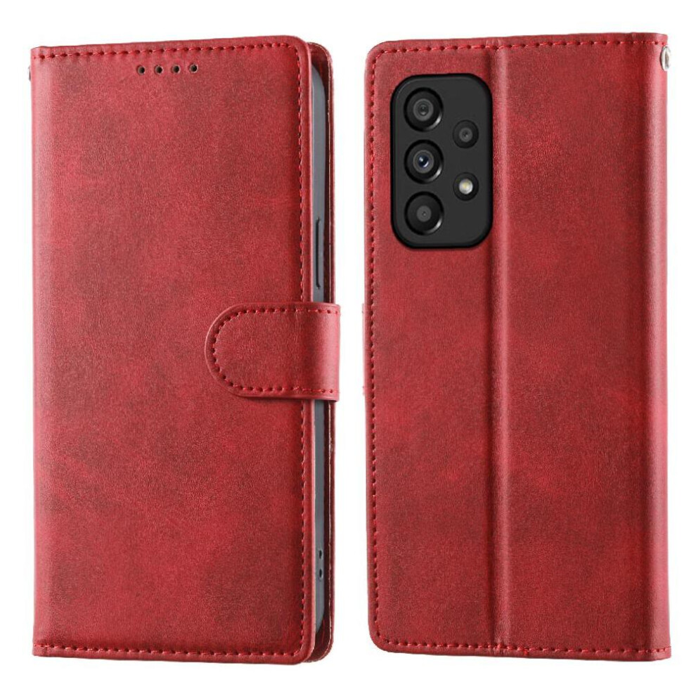 () Flip Case For Samsung Galaxy A53 5G Wallet Card Slots Leather Case 764563252237